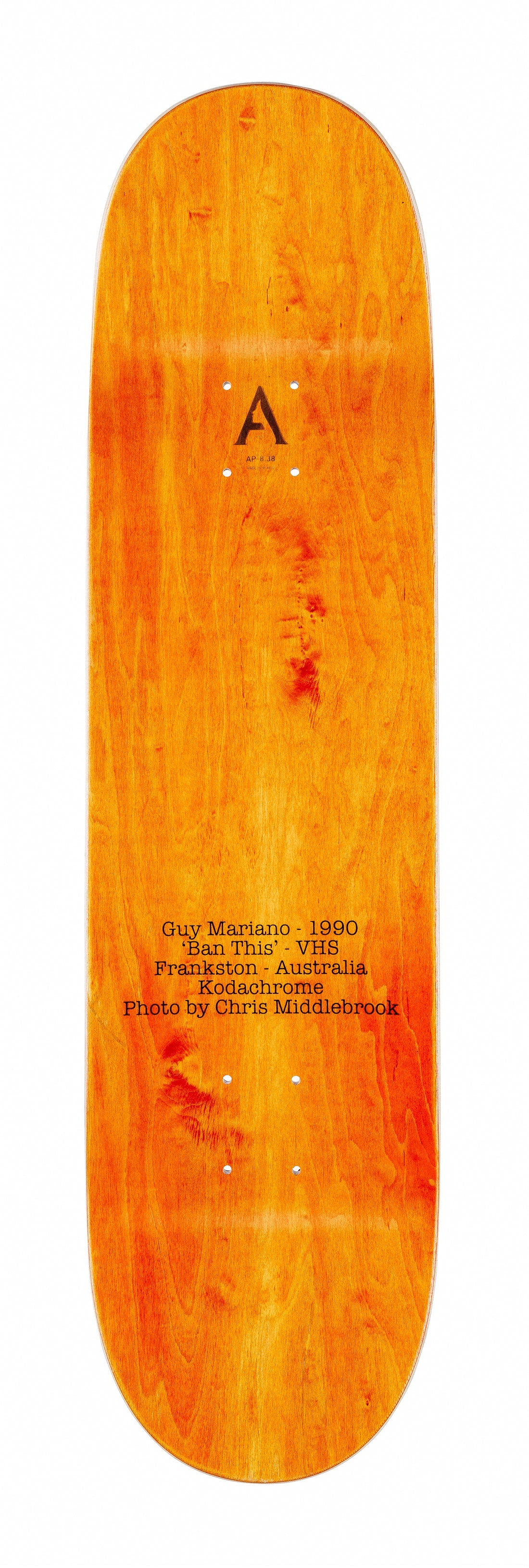 APRIL SKATEBOARDS GUY MARIANO - 1990 8.38&quot;
