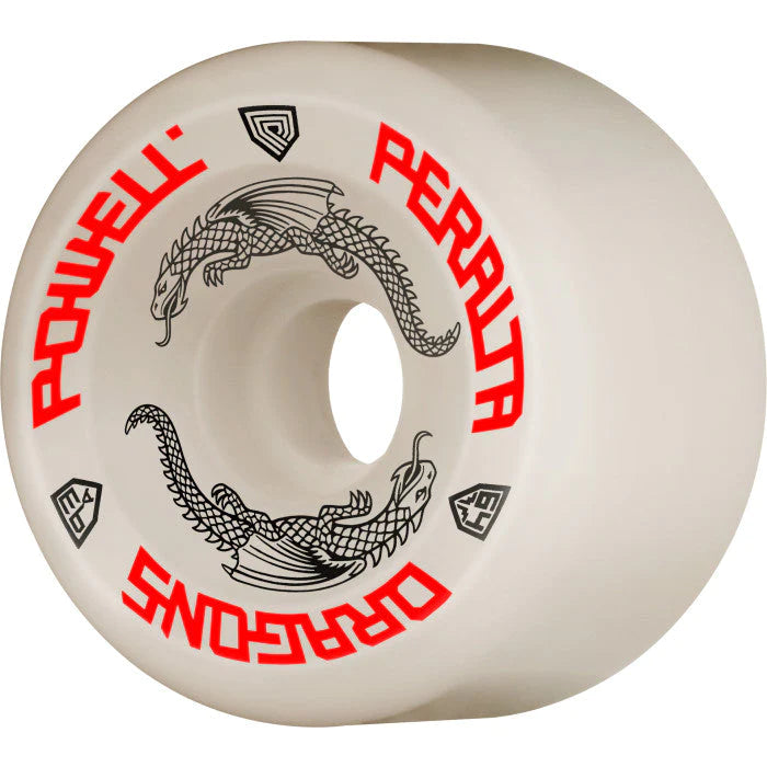 POWELL PERALTA - DRAGON FORMULA WHEELS GREEN 64MM 93A (SET OF 4)